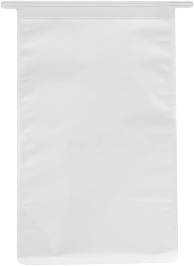 Restaurantware White Paper Cotton Tin Tie Bag, 100 Pack - Image 11