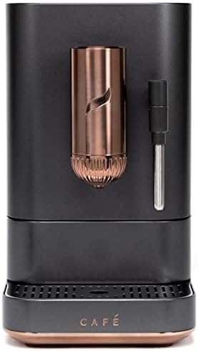Café Affetto Automatic Espresso Machine + Milk Frother | Built-In & Adjustable Espresso Bean Grinder | One-Touch Brew in 90 Seconds | Matte Black, 1.2 Liter, (C7CEBBS3RD3) - Image 12