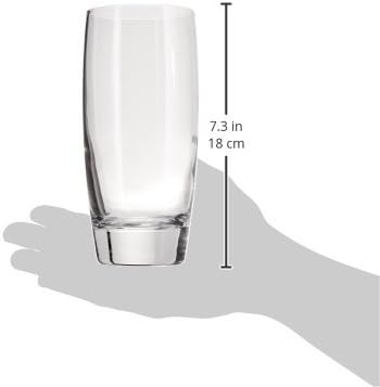 Luigi Bormioli Michelangelo Cooler Glasses, 20 Oz - Clear, Set of 4 | Large Lead-Free Crystal Glass for Water, Iced Tea & Other Beverages, Elegant Drinkware for Everyday Dining, Dishwasher Safe - Image 3