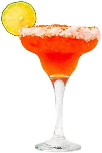Vikko Margarita Glasses Set of 12, 10 Ounce, Crystal Clear Bulk Margarita Glass, Cosmopolitan Glassware for Margaritas, Frozen Drinks, Pina Coladas and Cocktails, Margarita Cups by Vikko