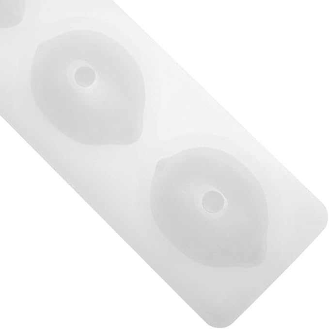 Silicone Mold Baking Pan Non-Stick Baking Pastry Chocolate Cake Dessert DIY Decoration Tools (2PCS Lemon Q_14x3.2x0.23 inch)