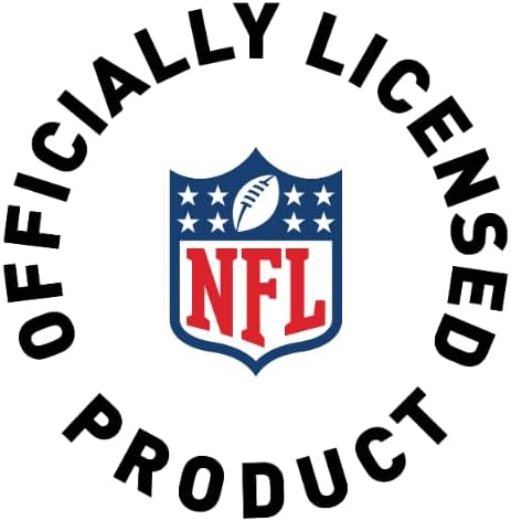 The Memory Company NFL 40oz Iridescent Tumbler - Double-Wall Vacuum Insulated Stainless Steel Water Bottle - Team Spirit Travel Cup with Handle, Lid and Straw, Hot and Cold Drink Container