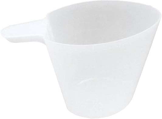 Worry-Free 1 Cup Measuring Cup - USA Made Plastic Measuring Cup, BPA Free. Clear, with Markings for Cups, ml, Ounces. Use for Dry, Liquid or as a Dog Food Scoop