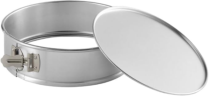 Soro Essentials- 10'' x 3'' Deep Aluminum Round Spring Form Pan- Leak Proof Cheesecake Pan Spring Form Pans with Removable Bottom and Quick Release Latch for Baking Cheesecake Cakes - Image 4