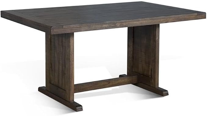 Pemberly Row 3-Piece Farmhouse Wood Breakfast Nook Set with Table, Hidden Storage, Planked Tops, Reversible Seating, in Tobacco Leaf Finish - Image 7