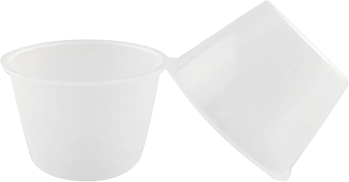 5pcs Plastic Transparent Rice Measuring Cup 120ml Rice Cooker Measuring Cup for Dry and Liquid Ingredients