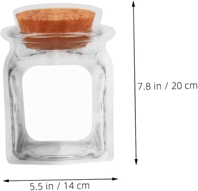 ERINGOGO 50pcs Small Self-sealing Snack Wrapping Pouches Creative for Cookies Baked Goods and Candy Decorative Food Storage Bags for and Treats - Image 2