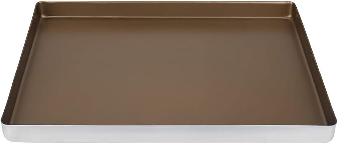 FLEXMAN Baking Sheet, 40X30x3cm Non Stick Aluminum Alloy Cookie Sheets, Bakeware Cake Cookie Sheet, Baking Pan for Baking Roasting Serving by flexman