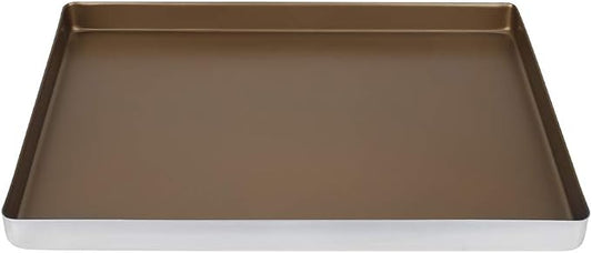 FLEXMAN Baking Sheet, 40X30x3cm Non Stick Aluminum Alloy Cookie Sheets, Bakeware Cake Cookie Sheet, Baking Pan for Baking Roasting Serving by flexman