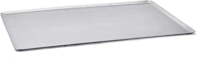 de Buyer Aluminum Baking Sheet - 15.75” x 11.8” - Perfect for Pastries, Cookies, Pizza & Tarts - Easy to Clean - Dishwasher Safe by deBuyer