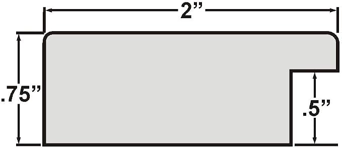 Craig Frames 19x25 Antique Gold Picture Frame for Posters and Gallery Wall | Lightweight shatter resistant acrylic facing with a rigid backing board, made in the USA - Image 2
