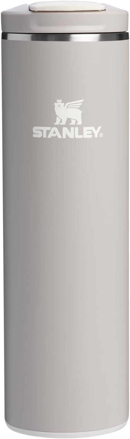 STANLEY Transit FlipTop Mug | Leakproof Coffee Travel Cup | Vacuum Insulated Stainless Steel | Stays Hot or Cold for Hours | BPA-Free | 16 oz | Ash by Unknown