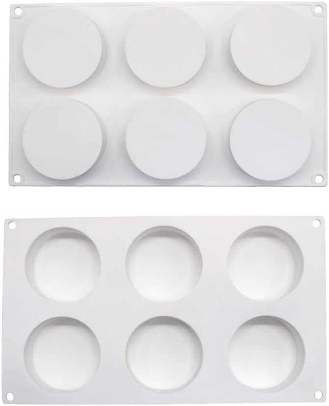 Silicone Molds for Baking - Cake & Cupcake Molds - Chocolate Covered Bakeware - Round (K 11.8 X6.8 X1.2 inch) - Image 3