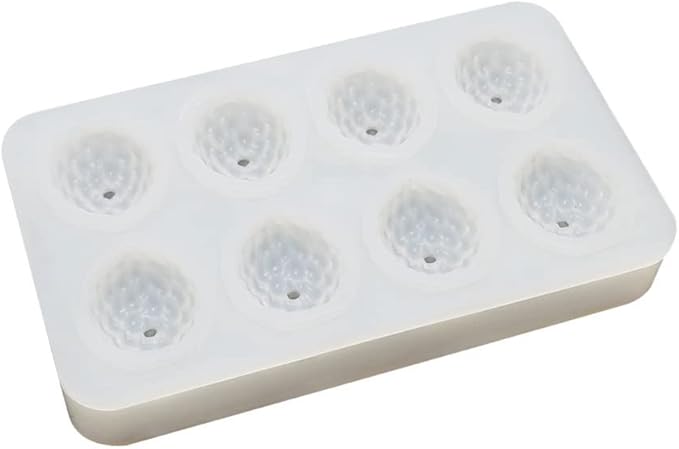 Silicone Mold Baking Pan Non-Stick Baking Pastry Chocolate Cake Dessert DIY Decoration Tools (2PCS Litchi Y_6.8x4x0.14 inch)
