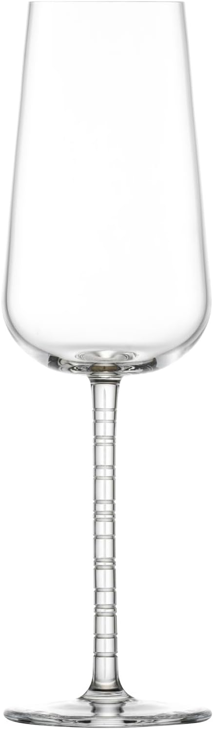 Zwiesel Glas Journey Crystal Champage Flute, 12 Ounce (Set of 6) by Unknown