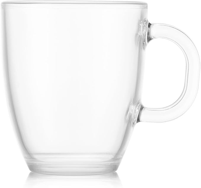Bodum 12oz Bistro Coffee Mug Single-Wall Tempered Glass, 2 Pack, Clear | Single-Wall - Image 4