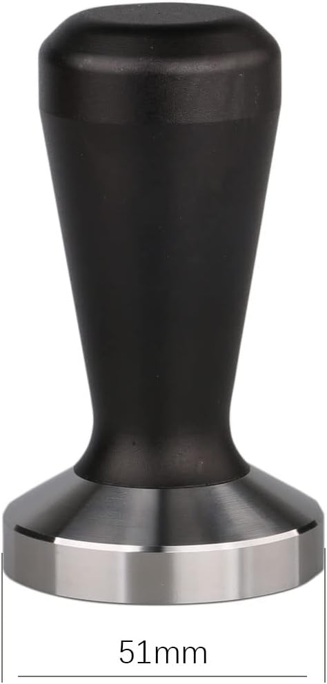 Stainless Steel Coffee Tamper 51mm Barista Espresso Base Coffee Bean Press