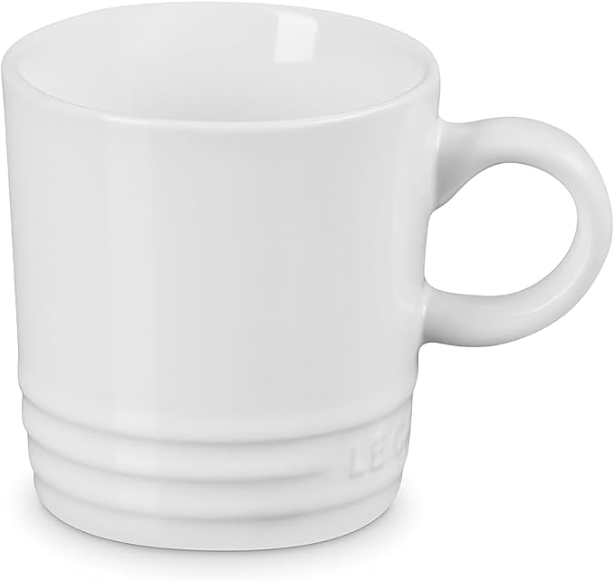 Le Creuset Stoneware Set of 6 London Mugs, 12 oz. Each, White - Image 3