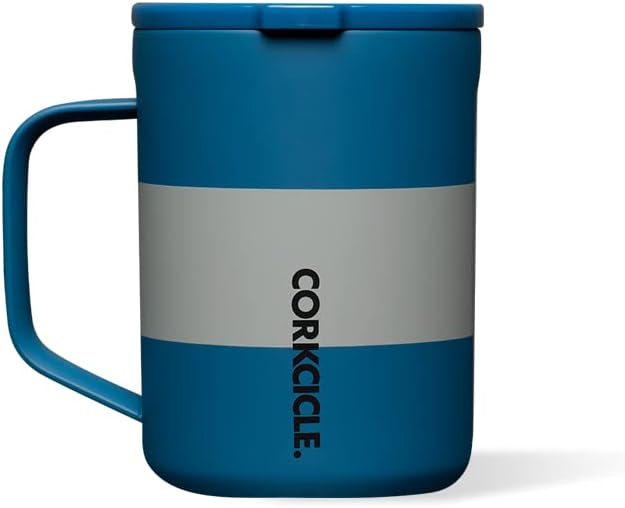 Corkcicle Harry Potter Coffee Mug - Stainless Steel Insulated Cup With Lid For Tea & Coffee - Non-Slip Silicone Base - Durable Travel Mug - Dishwasher Safe - BPA Free - Easy Grip - 16 oz - Ravenclaw - Image 6