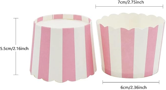 500pcs Greaseproof Muffin Cupcake Cups Paper Baking Liners Home Wedding Party - Image 7