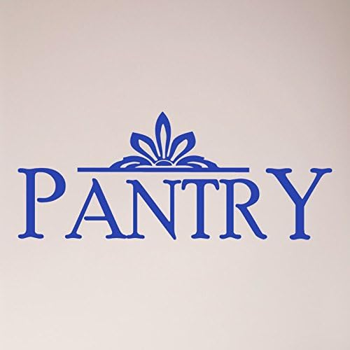 22"x12" Pantry Sign Embellishment Sign Kitchen Door Food Wall Decal Sticker Art Mural Home Décor by WallPressions