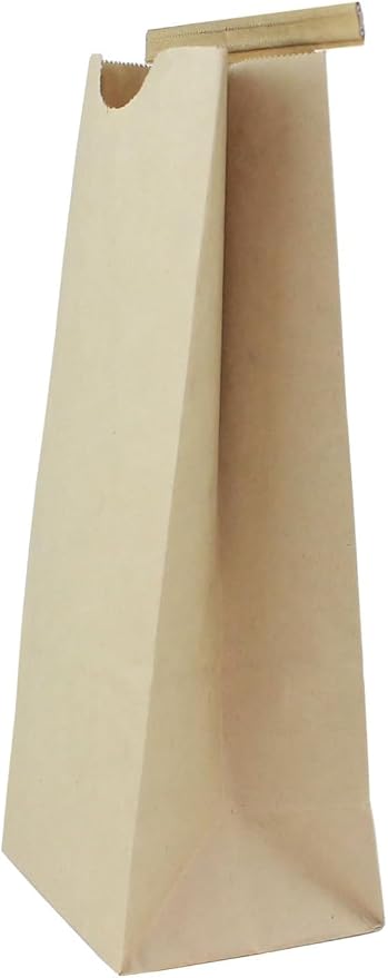 AwePackage Kraft Paper Grease Resistant Tin Tie Bag with Poly Liner (100, 8 oz) - Image 4