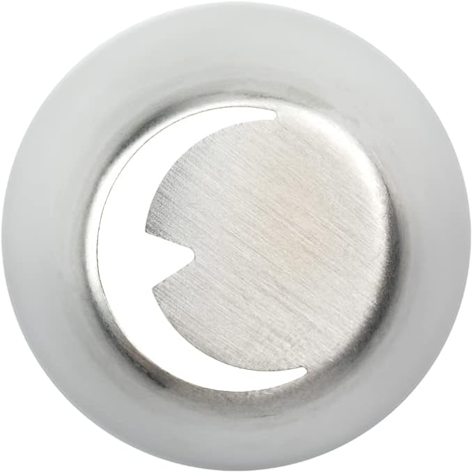 Restaurantware-Russian Piping Tip, 1 Petal Cake Decor Piping Tip - #25, Corrosion-Resistant, Stainless Steel Decorating Tip For Frosting, Dishwashable, Decorate Cupcakes, Cakes, or Cookies