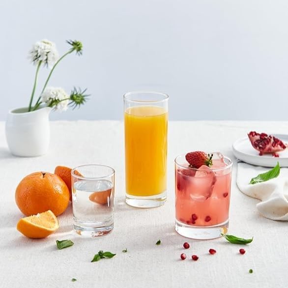 LEMONSODA Premium Highball 12oz/15oz Glass Sets - Elegant Tom Collins Glasses - Tall Water Drinking Glasses - Bar Glassware for Mojito, Whiskey, Cocktail (10oz, Set of 6) - Image 6