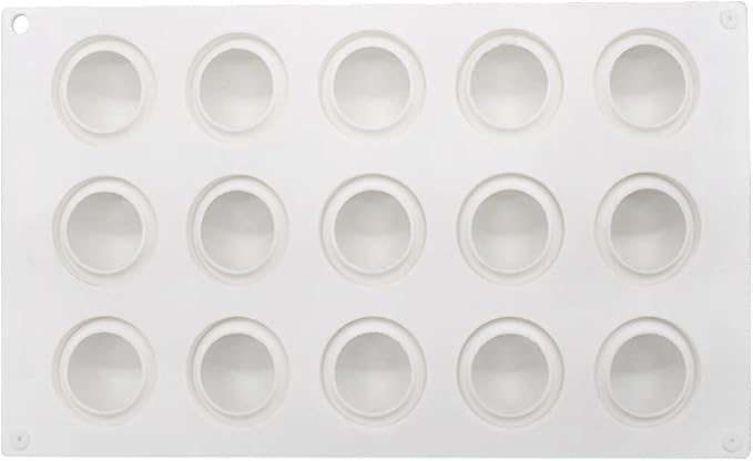 Silicone Mold Baking Pan Non-Stick Baking Pastry Chocolate Cake Dessert DIY Decoration Tools (Ball M_11.8x6.8x0.16 inch)