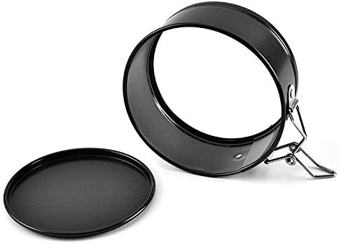 4 Pack Small Springform Cheesecakes Pan 4 Inch Mini 50Pcs Parchment Paper | Carbon Steel Cake Round Tins Leakproof Nonstick Removable Bottom Bakeware for Pie Pizzas and Quiches Baking Mold Set - Image 8