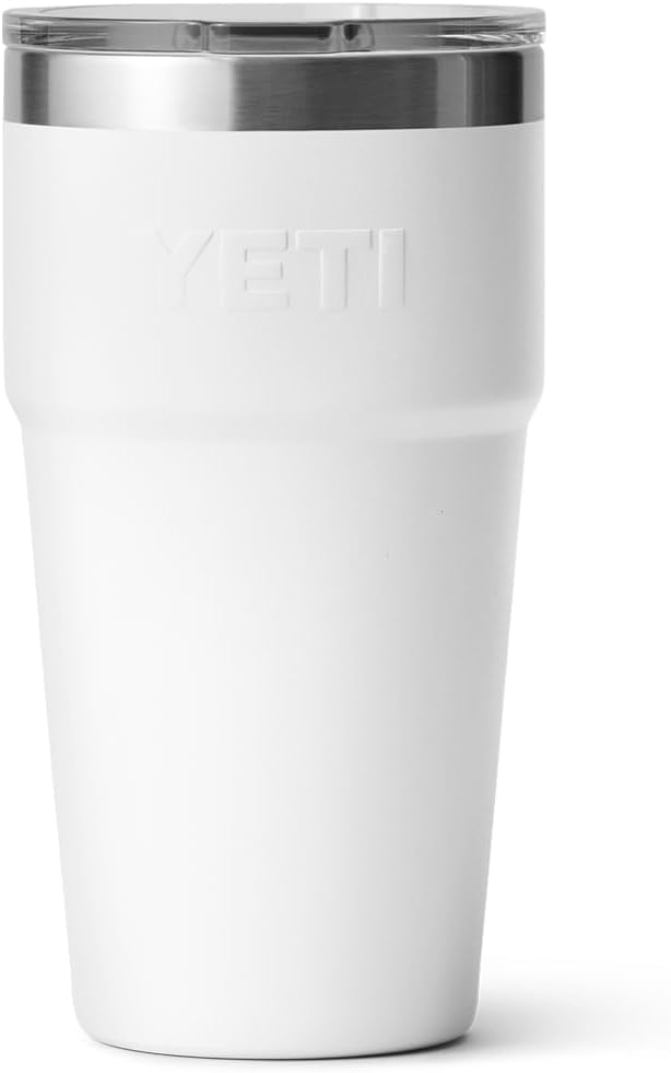 YETI Rambler 20 oz Stackable Tumbler, Stainless Steel, Vacuum Insulated with MagSlider Lid - Image 5