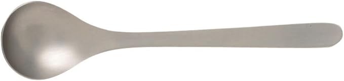 Yanagi Sori Yanagi Simple Form Cutlery for Easy Use, Tsubamesanjo Stainless Steel Tablespoon, Sleek Design for a Smooth Mouth, Dishwasher Safe, Brushed Finish by Unknown