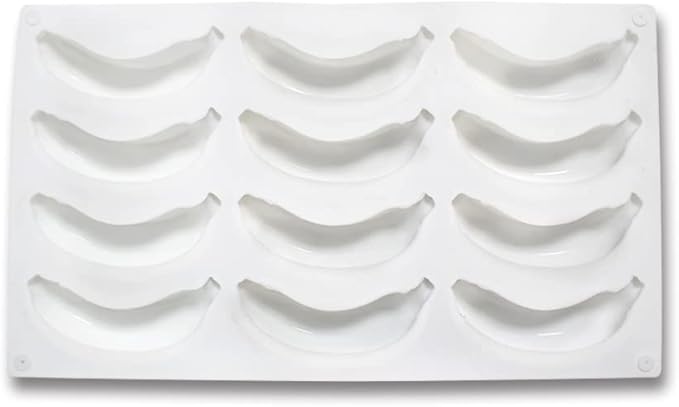 Silicone Mold Baking Pan Non-Stick Baking Pastry Chocolate Cake Dessert DIY Decoration Tools (Banana R_11.8x6.8x0.08 inch)
