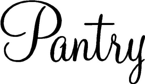 Pantry Kitchen Vinyl Wall Decals Sayings Words Art Decor Lettering Vinyl Wall Art Inspirational Uplifting by Epic+Designs