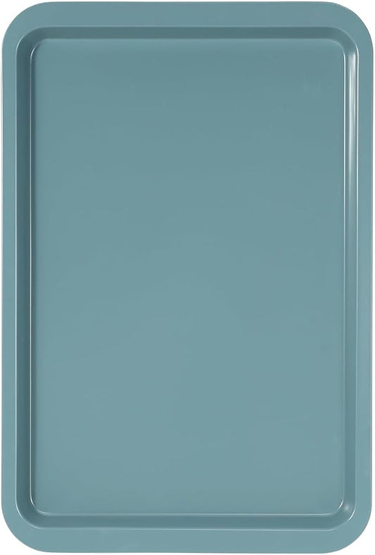CHEFMADE Sheet Pan, 15 Inch Nonstick Carbon Steel Baking Cookie Pan | 9.8 x 14.9 Inch Bottom Size, Fits Standard Ovens, Warp Resistant, Easy Release (Green) by CHEFMADE