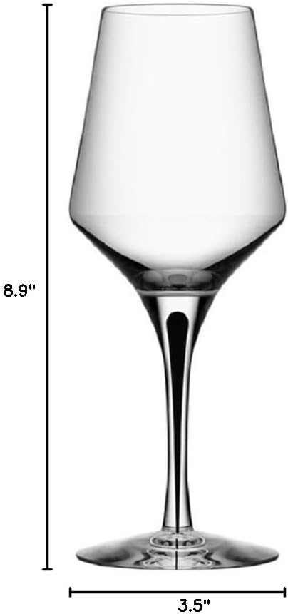 Orrefors Metropol White Wine Glass (Set of 2), Clear - Image 6