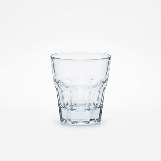 Necessia Cortado Glasses 4.5oz – Set of 2, Durable Heat Treated Heavy Base Fully Tempered Glassware, Elegant Espresso Macchiato & Whiskey Tumblers, Small Tasting Drinkware Gift by Necessia