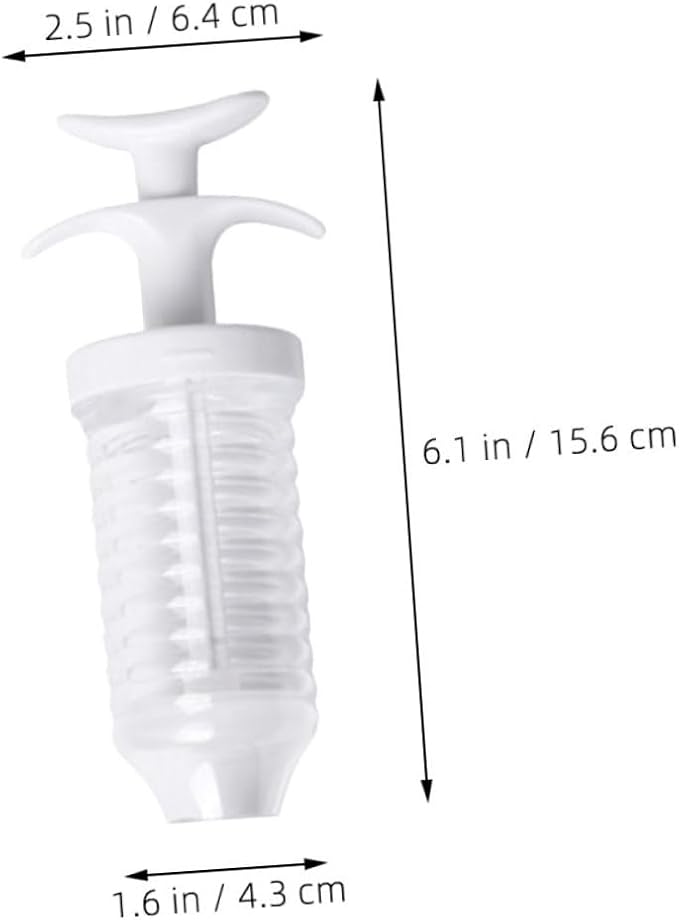 Cake Piping Kit with Replaceable Nozzles Injection Syringe for Cake and Cookie Decorating Multipattern Pastry Tips for Frosting and Cream Filling
