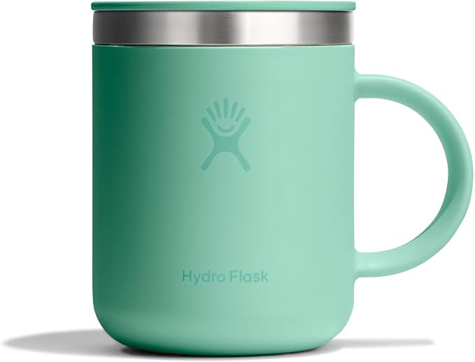 Hydro Flask Coffee Mug – Insulated Stainless Steel, Non Spill, Leak Resistant Travel Mug 12 Oz Mermaid Green by Unknown