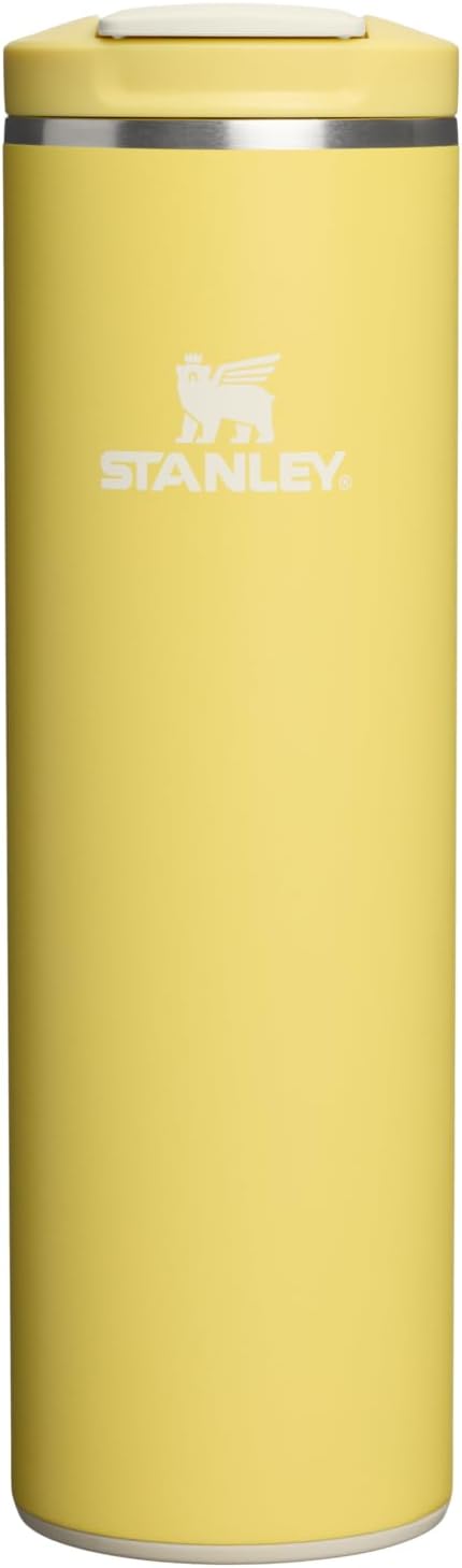 STANLEY Transit FlipTop Mug | Leakproof Coffee Travel Cup | Vacuum Insulated Stainless Steel | Stays Hot or Cold for Hours | BPA-Free | 16 oz | Daffodil by Unknown