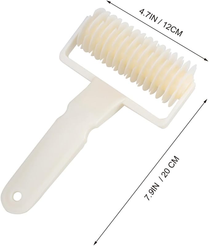 2pcs Plastic Lattice Roller Cutter Tool for Pastry and Pizza Baking, Easy to Use and Clean, for Creating Decorative Patterns and Lattice Designs on Bread and Pie Crusts by SEWOART
