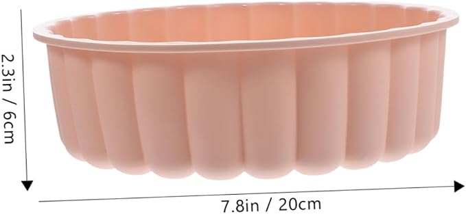 2pcs Silicone Cake Molds for Baking Round Baking Pan High-temperature Resistant for Charlotte Strawberry and Cakes - Image 8