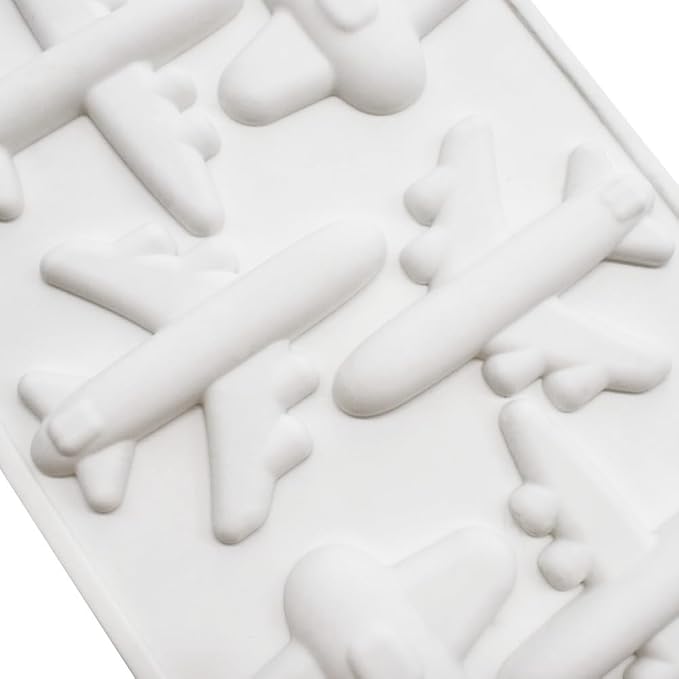Silicone Mold for Cake DIY Baking Chocolate Eco-Friendly Cake Mold Candy Chocolate Cake Mould Baking DIY Kitchen Accessiories (Aircraft P_11.88 X6.96 X0.52 inch) - Image 5
