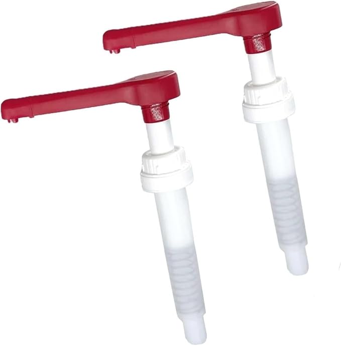 Darong Sauce Pump Dispenser. Fontana Sauce. Coffee Beverage (63 oz Bottle) Dispensing Pump Set of 2. Fits Torani and Davinci Sauce Bottle