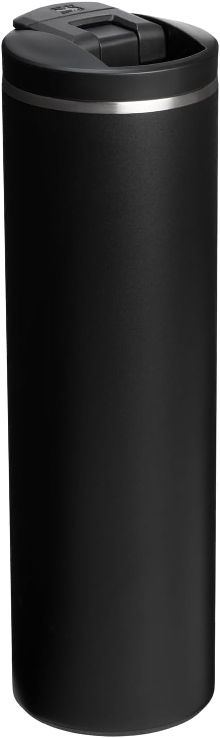 STANLEY Transit FlipTop Mug | Leakproof Coffee Travel Cup | Vacuum Insulated Stainless Steel | Stays Hot or Cold for Hours | BPA-Free | 20 oz | Black 2.0 - Image 3