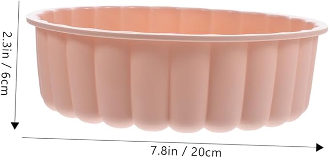 2pcs Food Grade Silicone Cake Nonstick Baking Pans Lake for Cheesecake Charlotte Up - Image 2