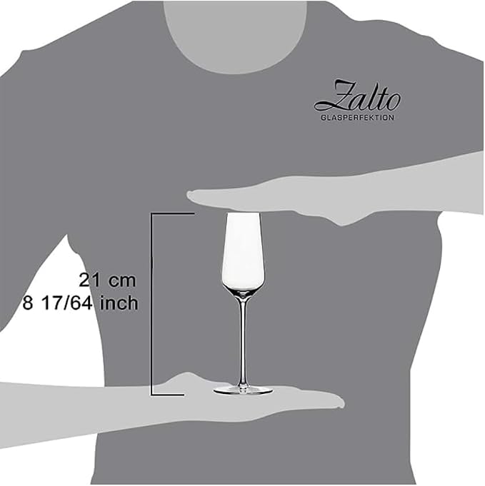 Zalto Digestif/Tequila Crystal Hand-blown Glass, Set of 6 | Exquisite crystal hand-blown digestif glasses - Image 2