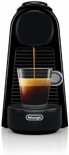 Nespresso Essenza Mini Coffee and Espresso Machine by De'Longhi, 1150 watts, 110ml, Black | Piano black compact espresso machine with 19 bar pressure, 25 second heat-up and 2 programmable cup sizes: Espresso, Lungo. - Image 2