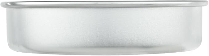 Chef Approved 10" Aluminum Cake Pan | Professional Traditional Round Shape Pastry Baking Sheet Tray with Smooth Exterior for Commercial Restaurant Kitchen Bakery Pantry | Hand Wash Only, 10"W x 2"D by Empura