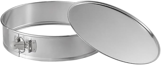 Soro Essentials- 11' x 3'' Deep Aluminum Round Spring Form Pan- Leak Proof Cheesecake Pan Spring Form Pans with Removable Bottom and Quick Release Latch for Baking Cheesecake Cakes - Image 4
